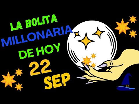 La Bolita Millonaria de Hoy 22 de Septiembre 2024