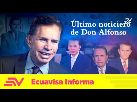 #EcuavisaInforma | Don Alfonso Espinosa de los Monteros llega a Ecuavisa para su último noticiero