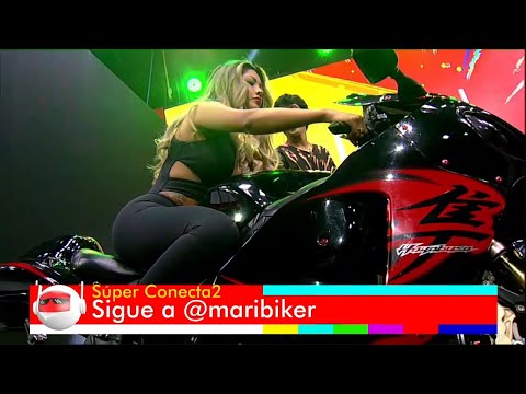 Mari CBR una mujer que domina las motos de alto cilindraje | Super Conecta2