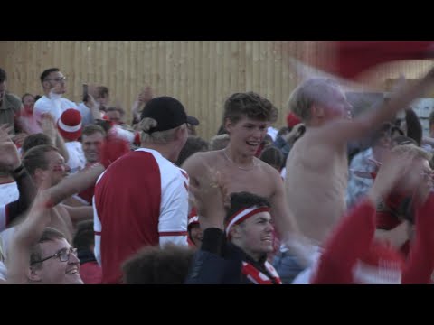 Euro: explosion de joie au Danemark après la victoire 4-1 sur la Russie | AFP