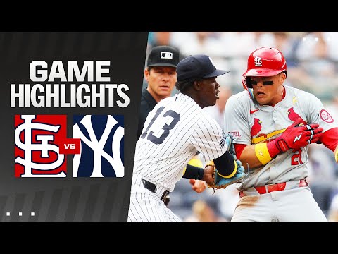 Cardinals vs. Yankees Game Highlights (9/1/24) | MLB Highlights