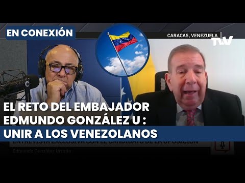EXCLUSIVO Entrevista con Edmundo González Urrutia. Parte I | En Conexión TV César Miguel Rondón