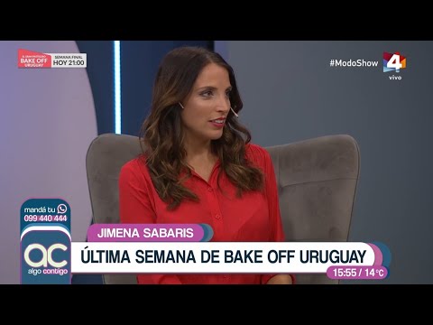 Algo Contigo - Jime Sabaris nos anticipa todos los detalles sobre última semana de Bake Off Uruguay