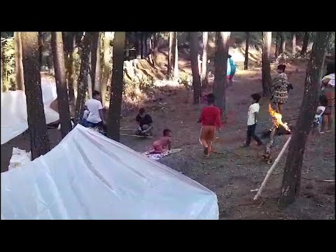 Desalojados indígenas en cerro Pan de Azúcar - Teleantioquia Noticias