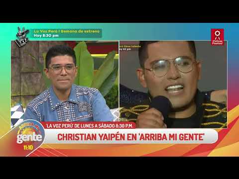 Christian Yaipén nos cuenta detalles sobre el gran estreno de La Voz Perú