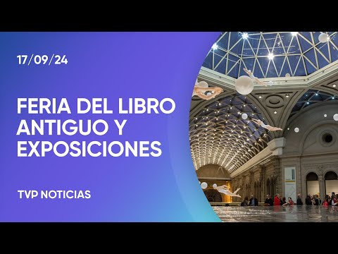 La Feria del Libro Antiguo y exposiciones en el Centro Cultural Borges