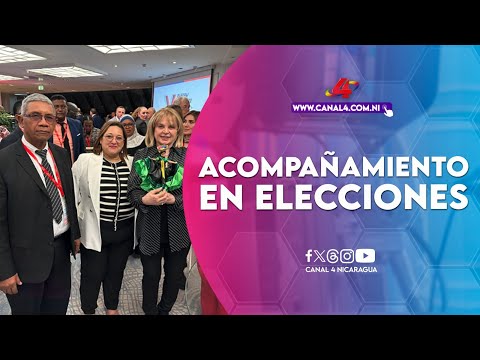 Delegación de Nicaragua da acompañamiento en las Elecciones Presidenciales de Rusia 2024
