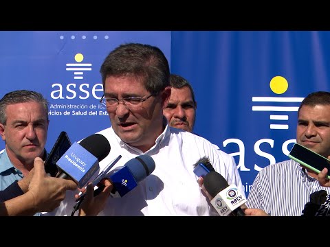 Declaraciones del presidente de ASSE, Leonardo Cipriani