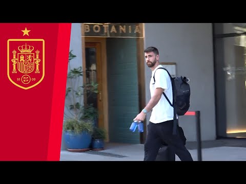 SELECCIÓN ESPAÑOLA | Los jugadores de ESPAÑA regresan a sus casas tras conquistar la EURO 2024