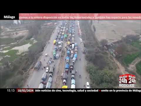 Noticia - Masiva tractorada hacia Nueva Delhi para pedir al Gobierno mayor protección