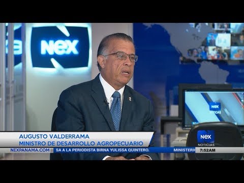 Entrevista a Augusto Valderrama, Ministro de Desarrollo Agropecuario