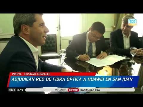 Adjudican red de fibra óptca a Huawei en San Juan