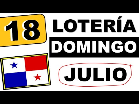Resultados Sorteo Loteria Domingo 18 de Julio 2021 Loteria Nacional de Panama Dominical Que Jugo