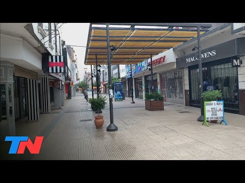 Coronavirus | Las calles del centro de Tucumán desiertas