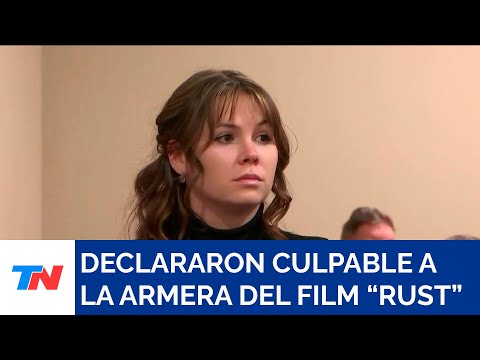 ESTADOS UNIDOS I Un jurado declaró culpable a armera del filme Rust por homicidio involuntario