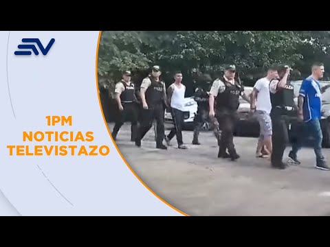 La Policía capturó a 23 integrantes del grupo terrorista Los Choneros  | Televistazo | Ecuavisa