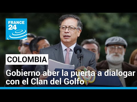 Gobierno de Colombia busca dialogar con el Clan del Golfo, el mayor grupo narcotraficante del país