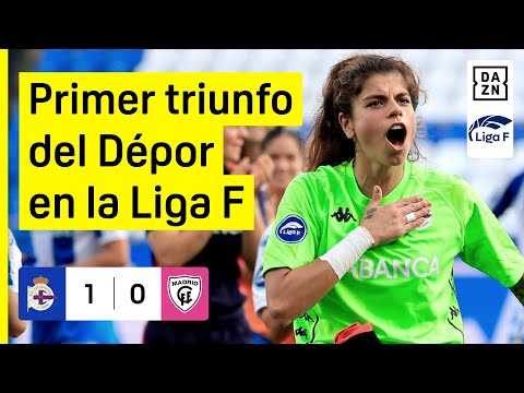 Deportivo Abanca vs Madrid CFF (1-0) | Resumen y goles | Highlights Liga F