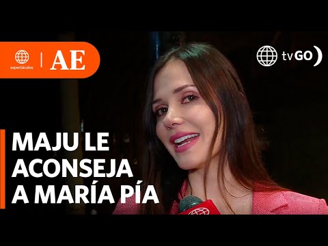 Maju Mantilla apoya nuevo programa de María Pía Copello | América Espectáculos (HOY)