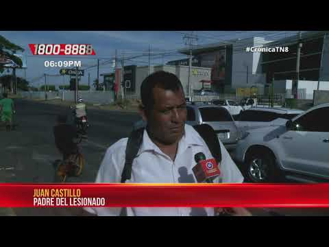 Atropellan a motociclista en las cercanías a Galerías Santo Domingo – Nicaragua