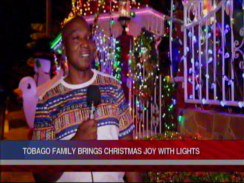 Tobago Family Brings Christmas Joy With Lights