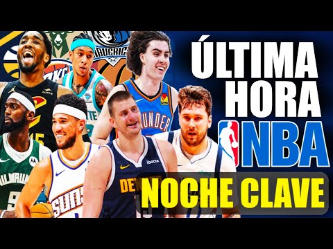 Nuggets CANDIDATAZOS  Warriors y Lakers A PLAY-IN  Mavs  Miami  Suns ??  ULTIMA HORA NBA