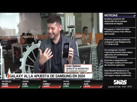 Ivan Spiess | GALAXY AI, LA APUESTA DE SAMSUNG EN 2024 | 5Dias Network | 5díasTV