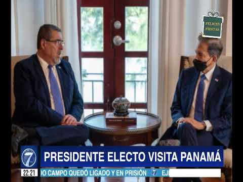 Presidente electo visitó Panamá