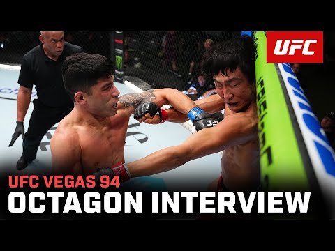 Hyder Amil Octagon Interview | UFC Vegas 94