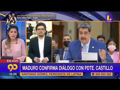 ? Nicolás Maduro tras reunión con Pedro Castillo: “Tuvimos una buena conversación con el presidente