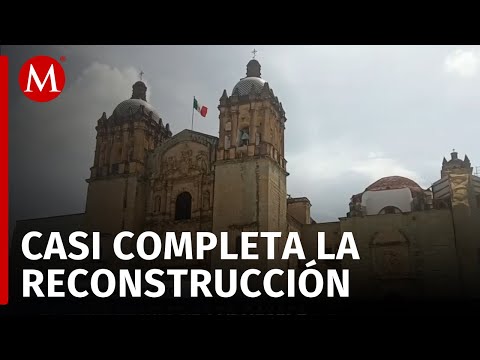 Avance del 90% en la reconstrucción de templos católicos en Oaxaca a 7 años de los sismos de 2017