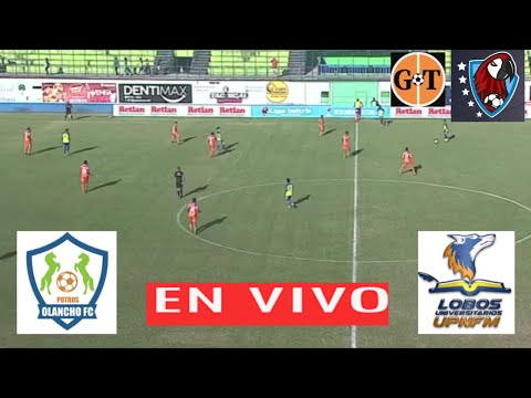 OLANCHO VS LOBOS UPN EN VIVO  HONDURAS: Liga Nacional - Apertura - Jornada 11GRANEGA