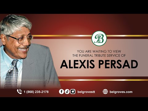 Alexis Persad Tribute Service
