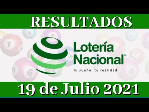 Lotería Nacional noche LUNES 19 de Julio de 2021 #todaslasloteriasdominicanas