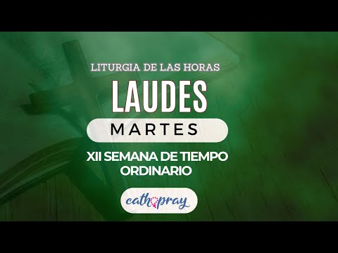 Oración de la mañana (Laudes), MARTES 25 DE JUNIO 2024 | XII semana Tiempo Ordinario | #Cathopray