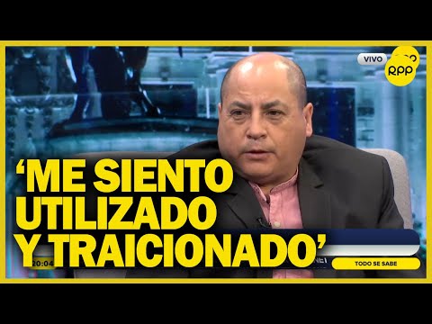 Beder Camacho: Yo no conozco a los señores Marrufo, Cabrera ni Sánchez Sánchez