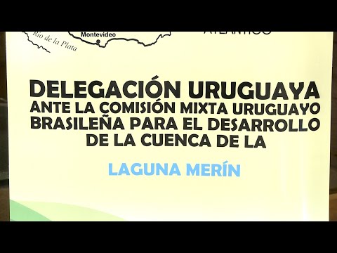 Imágenes de ceremonia por los 60 años de la Comisión Mixta Uruguayo-Brasileña de la Laguna Merín