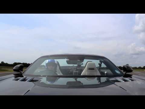 World Record: David Coulthard catches golf ball in a Mercedes-Benz SLS at 178mph! | Mercedes-Benz UK