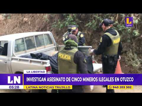 Otuzco: Cinco mineros ilegales son asesinados mientras dormían