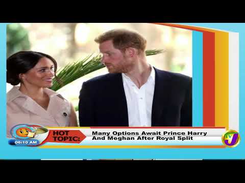 TVJ Smile Jamaica: Hot Topic Prince Harry & Meghan After Royal Split - January 20 2020