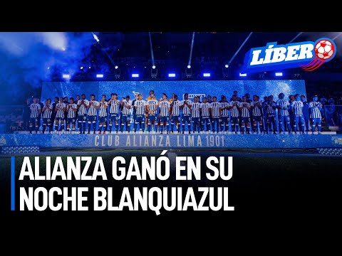 Con victoria: Alianza Lima ganó a Once Caldas por la Noche Blanquiazul 2024 | Líbero