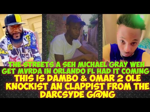 Michael Gray aka Big Chain Get ClapWeh In Orlando FL/ Dambo & Omar 2 Top Knockist Fi Darcsyde G@NG