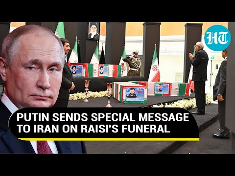 Raisi Funeral: Putin's 'Russia Mourns With Iran' Message; India's V-P, 50 Dignitaries Pay Tribute
