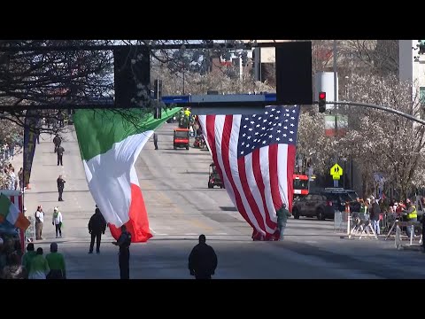 Undeterred Kansas Citians turn out for St. Patrick's Day parade, month after violence at Chiefs' ral