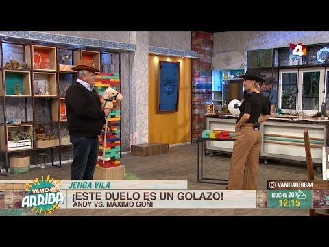 Vamo Arriba - Este duelo es un golazo: Máximo Goñi vs. Andy en Jenga Vila
