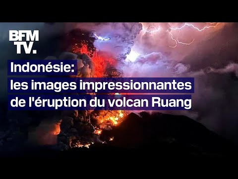 En Indonésie, l'éruption du volcan Ruang provoque l'évacuation de 11.000 personnes
