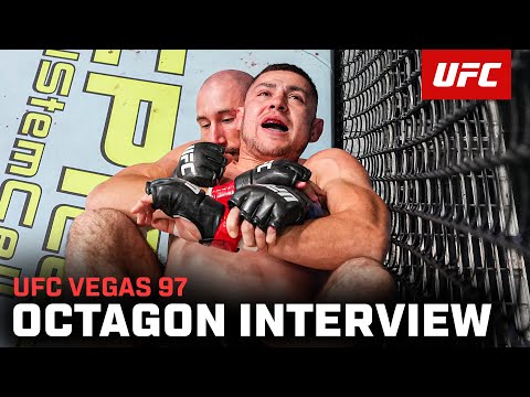 Steve Garcia Octagon Interview | UFC Vegas 97