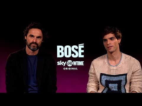Iván Sánchez y José Pastor son Miguel Bosé en la serie de SkyShowtime