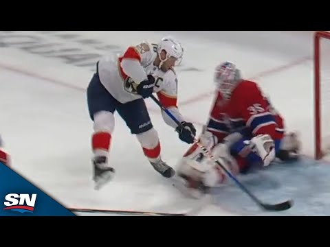 Aleksander Barkov Pulls Off Slick Move To Tuck Home Deke Goal