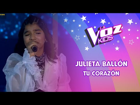 Julieta Ballón | Tu corazón | Conciertos en vivo| Temporada 2022 | La Voz Kids